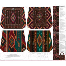 Stenzo Taspaneel Nomads Brown  (reversible)