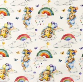 Snoozy fabrics tricot digitaal Dreamy bears Design D