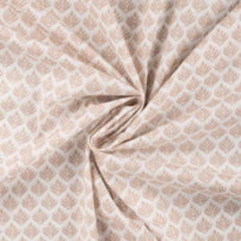 Qjutie Katoen print Ethnic sand