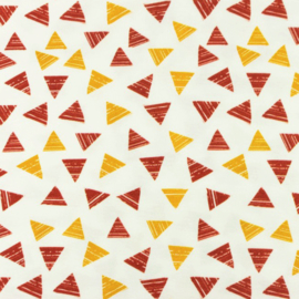 Poplin Printed Triangle 2 color