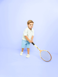 Qjutie blauw-wit streepje