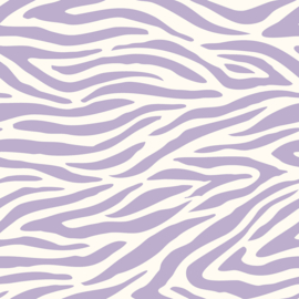 Terry Crêpe Zebra's Lila