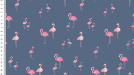 Tricot Flamingos