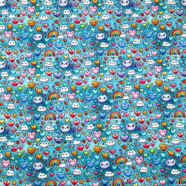 Tricot print With love