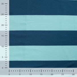 French Terry Engineered YD Stripe petrol