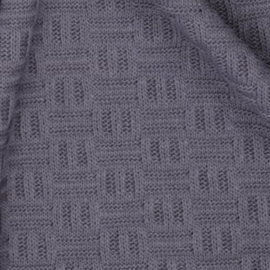 Jacquard Square grof gebreid Jeans