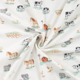 Qjutie tricot Animal farm