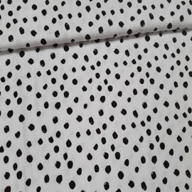 Katoen Tricot dots