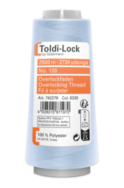 Gütermann Toldi Lock 2500 meter lichtblauw