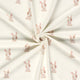 Tricot print bedrukt Bunny gebroken wit