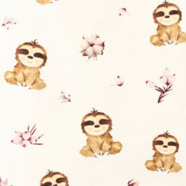 Snoozy fabrics Tricot Cute animal
