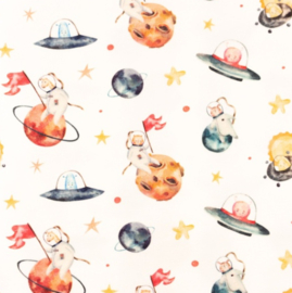 Snoozy fabrics French terry Space