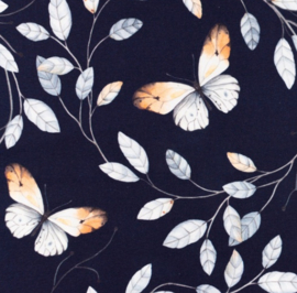 Snoozy fabrics tricot Butterflies