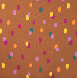 French Terry Brushed Print Confetti