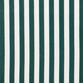 Herringbone Canvas streep - groen  BT