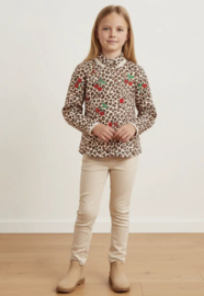 French Terry  leopard kers