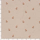 French Terry stof vosjes & paddenstoel beige