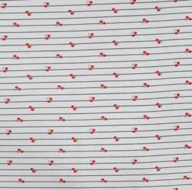 Qjutie tricot Cherries red