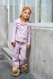 Flanel bedrukt harten nude