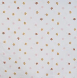 Qjutie tricot Glitter Flowers offwhite