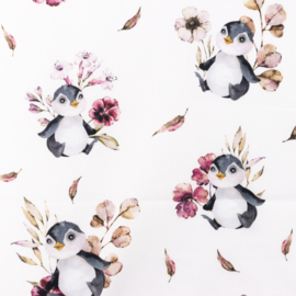 Snoozy fabrics Poplin Baby bird