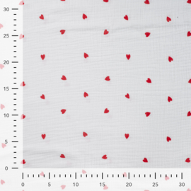 Hydrofiel Hearts red