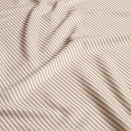 Swimwear Jersey digitaal bedrukt Strepen Beige