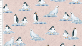 Tricot digital littles ones cute Penguin