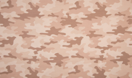 Qjutie french terry print camouflage