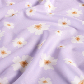 Swimwear Jersey digitaal bedrukt Bloemen