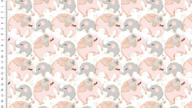Tricot digital little ones elephants