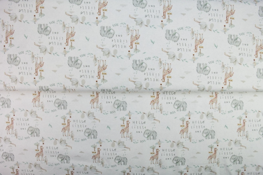 Stenzo Tricot bedrukt Cute Safari Print