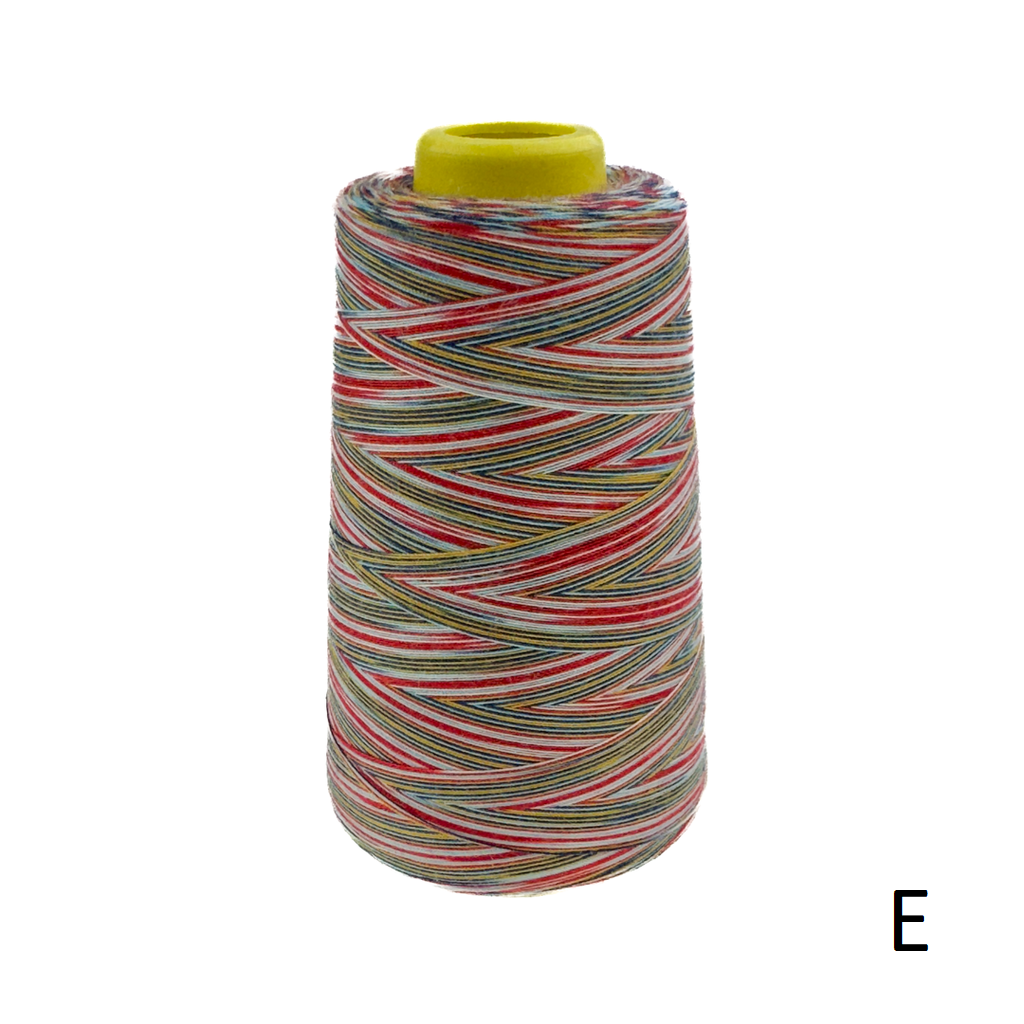 Multicolor lockgaren