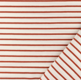 Snoozy fabrics tricot Breton stripes