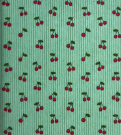 Baby rib cord little CHERRIES