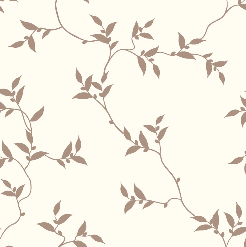 Tricot print bedrukt Takjes Gebroken wit