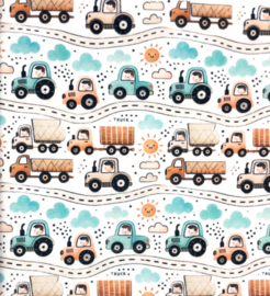 Tricot digital Trucks & cars design A