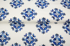 Tricot print  Retro Lily