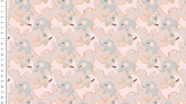 Tricot digital little ones elephants