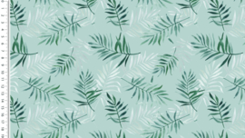 Tricot Palm leaves