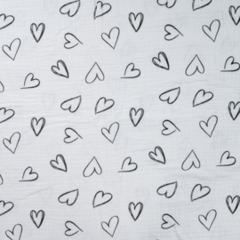 Hydrofiel Doodle Hartjes