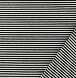 Snoozy fabrics tricot small stripes