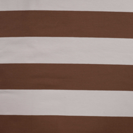 French Terry Engineered YD Stripe sand