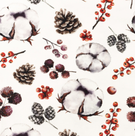 Snoozy fabrics Tricot Reed mix