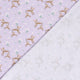 Tricot print bedrukt Bambi fun Lila