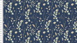 Tricot digital toff Leaves