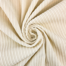 Rib Cord High-Low Ecru  BT