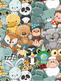 Tricot print Toff Crazy animals