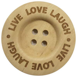 Houten knopen 40mm