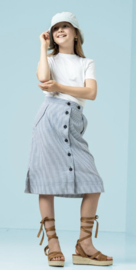 Jersey seersucker Lisa khaki